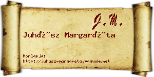 Juhász Margaréta névjegykártya